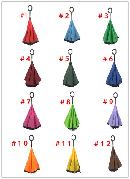 2016 inverted umbrella double layer reverse rainy sunny umbrella with c handle self standing inside out special design 38 colors
2016 inverted umbrella double layer reverse rainy sunny umbrella with c handle self standing inside out special design 38 colors