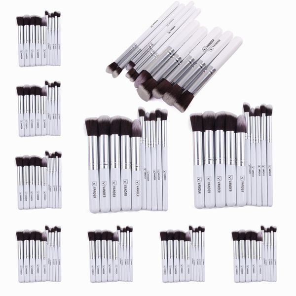 10sets (10pcs/set )makeup brush sets foundation kabuki brushes cosmetics powder lipstick tools pincel maquiagem silver white
10sets (10pcs/set )makeup brush sets foundation kabuki brushes cosmetics powder lipstick tools pincel maquiagem silver white