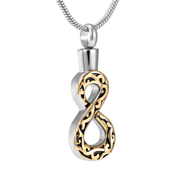 cmj9911 love you infinity cremation urn pendant golden/rose golden color memorial jewelry for ashes fashion jewelry ing, Silver
cmj9911 love you infinity cremation urn pendant golden/rose golden color memorial jewelry for ashes fashion jewelry ing, Silver