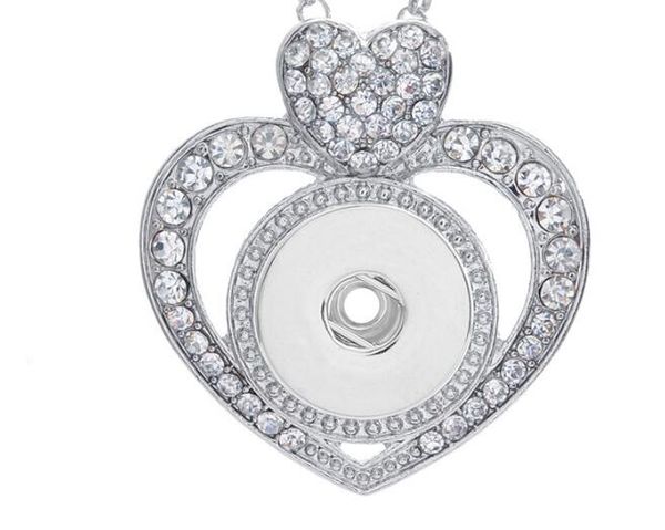 heart shape 10pcs/lot white pink red with rhinestone noosa pendant snap button pendant fit 18mm charm diy jewelry accessories without chain, Silver
heart shape 10pcs/lot white pink red with rhinestone noosa pendant snap button pendant fit 18mm charm diy jewelry accessories without chain, Silver