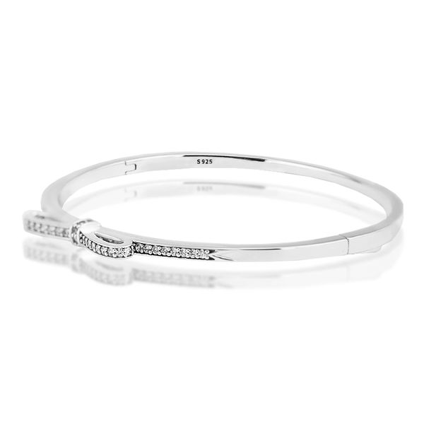pandulaso sparkling bow clear cz bangle woman bracelets sterling-silver-jewelry for women jewelry making gift for lover, Golden;silver
pandulaso sparkling bow clear cz bangle woman bracelets sterling-silver-jewelry for women jewelry making gift for lover, Golden;silver