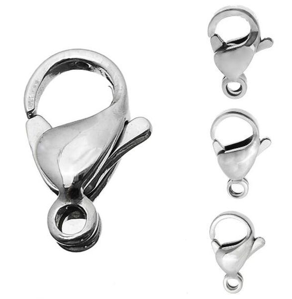 factory direct sale 100pcs /lot 9mm 10mm 11mm 12mm 13mm 15mm stainless steel lobster clasps & hooks jewelry finding diy high polished
factory direct sale 100pcs /lot 9mm 10mm 11mm 12mm 13mm 15mm stainless steel lobster clasps & hooks jewelry finding diy high polished