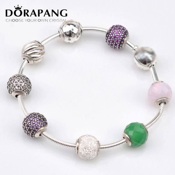 dorapang authentic 925 sterling silver bracelets charm multicolor beads collocation original bracelet birthday gift for women send the box, Black
dorapang authentic 925 sterling silver bracelets charm multicolor beads collocation original bracelet birthday gift for women send the box, Black