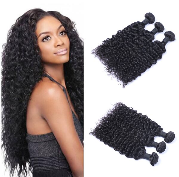 Unprocessed Brazilian Human Remy Virgin Hair Jerry Curly Hair Weaves Hair Extensions Natural Color 100g/bundle Double Wefts 3Bundles/lot
Unprocessed Brazilian Human Remy Virgin Hair Jerry Curly Hair Weaves Hair Extensions Natural Color 100g/bundle Double Wefts 3Bundles/lot