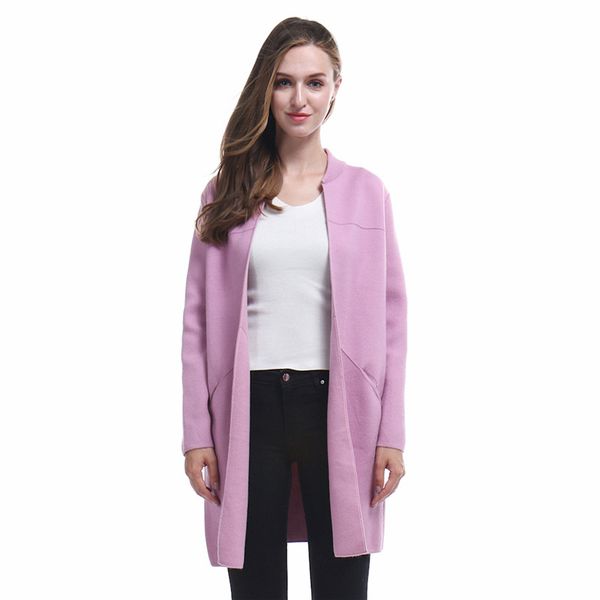 autumn winter women long trench coats long sleeve knitted cardigan elasticity thicker loose casual women's coat, Tan;black
autumn winter women long trench coats long sleeve knitted cardigan elasticity thicker loose casual women's coat, Tan;black