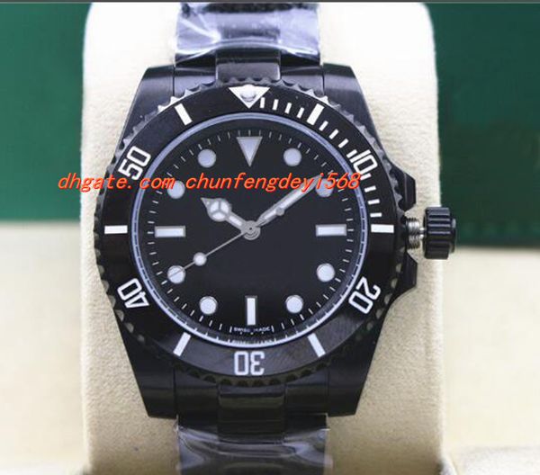 new luxury wristwatch no-d 114060 steel black ceramic watch black pvd finish 40mm automatic mechanical men watches new arrival, Slivery;brown
new luxury wristwatch no-d 114060 steel black ceramic watch black pvd finish 40mm automatic mechanical men watches new arrival, Slivery;brown