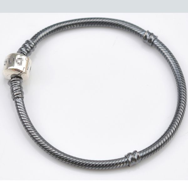 authentic 100% 925 sterling silver leather rope fit bracelet charm bead bangle for women jewelry diy bracelet gifts 8034, Black
authentic 100% 925 sterling silver leather rope fit bracelet charm bead bangle for women jewelry diy bracelet gifts 8034, Black