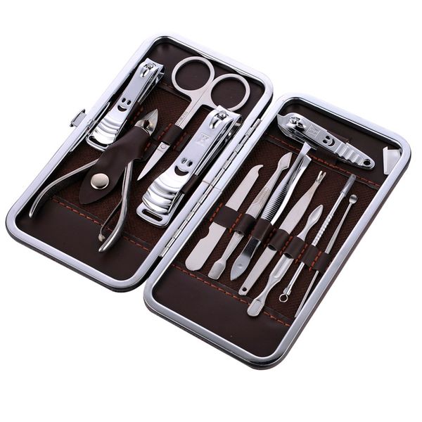 wholesale- 12pcs/set stainless steel nail care tools pedicure scissor tweezer knife ear pick utility nail clipper manicure kit
wholesale- 12pcs/set stainless steel nail care tools pedicure scissor tweezer knife ear pick utility nail clipper manicure kit