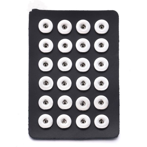 black leather 24 pcs snap button stands display detachable set noosa chunks 12mm 18mm snap buttons ginger snaps jewelry
black leather 24 pcs snap button stands display detachable set noosa chunks 12mm 18mm snap buttons ginger snaps jewelry