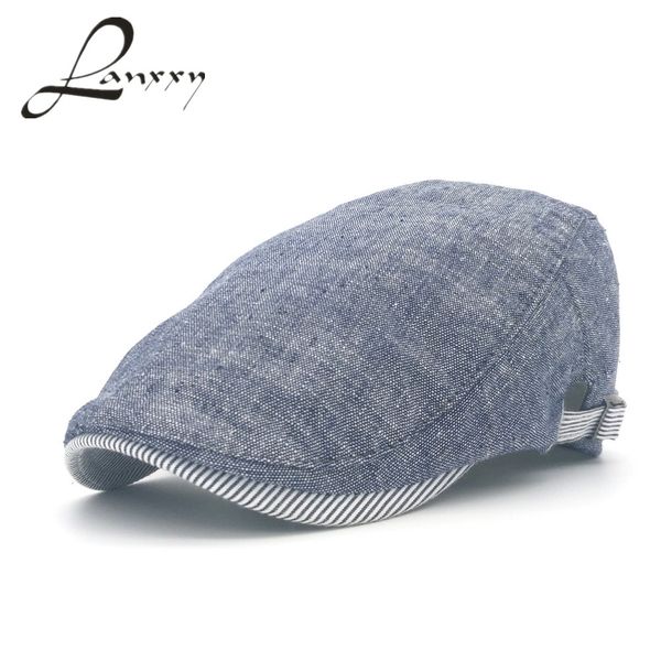 wholesale-lanxxy cotton gorras planas male beret vintage flat cap boinas berets 2015 new fashion headwear men's hats casquette casual c, Blue;gray
wholesale-lanxxy cotton gorras planas male beret vintage flat cap boinas berets 2015 new fashion headwear men's hats casquette casual c, Blue;gray