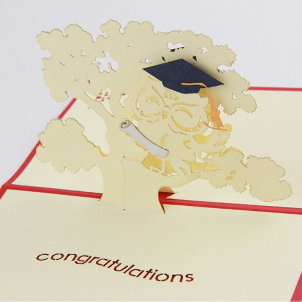 wholesale- graduation season thanksgiving card/3d kirigami postcards/ handmade gift stationery kcs
wholesale- graduation season thanksgiving card/3d kirigami postcards/ handmade gift stationery kcs