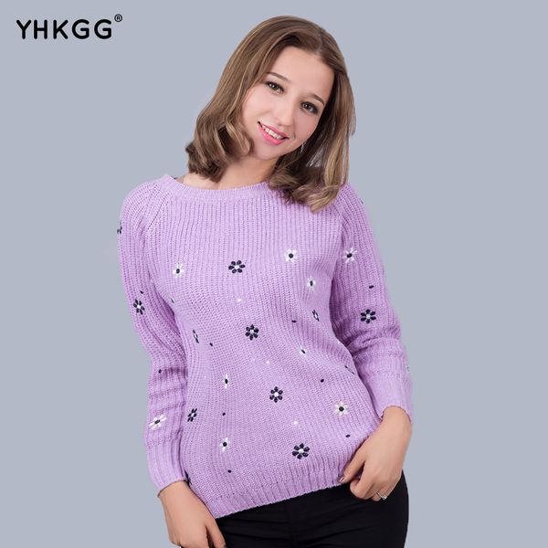 wholesale- fall 2016 yhkgg fashion flower brand printed shop women sweater o-neck long sleeve loose pullovers knitwear, White;black
wholesale- fall 2016 yhkgg fashion flower brand printed shop women sweater o-neck long sleeve loose pullovers knitwear, White;black