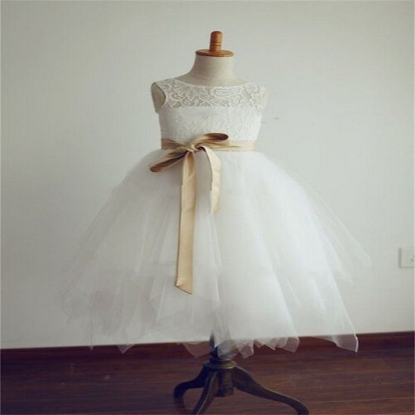 new flower girl dresses with sashes backless communion party ball pageant dress for little girls kids/children dress for wedding, White;blue
new flower girl dresses with sashes backless communion party ball pageant dress for little girls kids/children dress for wedding, White;blue