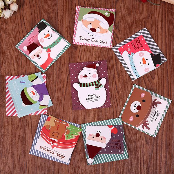 wholesale- 64pcs/lot cartoon small santa claus snowman christmas birthday party hard paper envelopes invitation gift card comments card
wholesale- 64pcs/lot cartoon small santa claus snowman christmas birthday party hard paper envelopes invitation gift card comments card