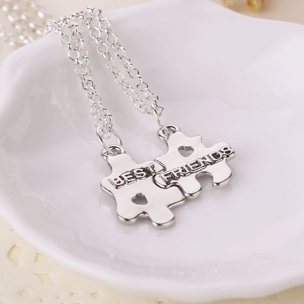 new friend necklace pendant friends friendship half a person exquisite necklace bff jewelry, Silver
new friend necklace pendant friends friendship half a person exquisite necklace bff jewelry, Silver