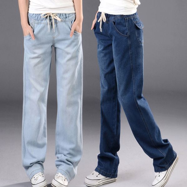 wholesale- casual brand harem jeans woman loose elastic waist plus size harem pants womens vintage high waisted jeans, Blue
wholesale- casual brand harem jeans woman loose elastic waist plus size harem pants womens vintage high waisted jeans, Blue