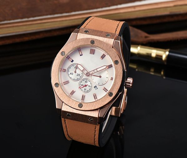 2017 All the dials work latest version of the leather strap fashion high quality clock HOT men's watch casual leisure3
2017 All the dials work latest version of the leather strap fashion high quality clock HOT men's watch casual leisure3
