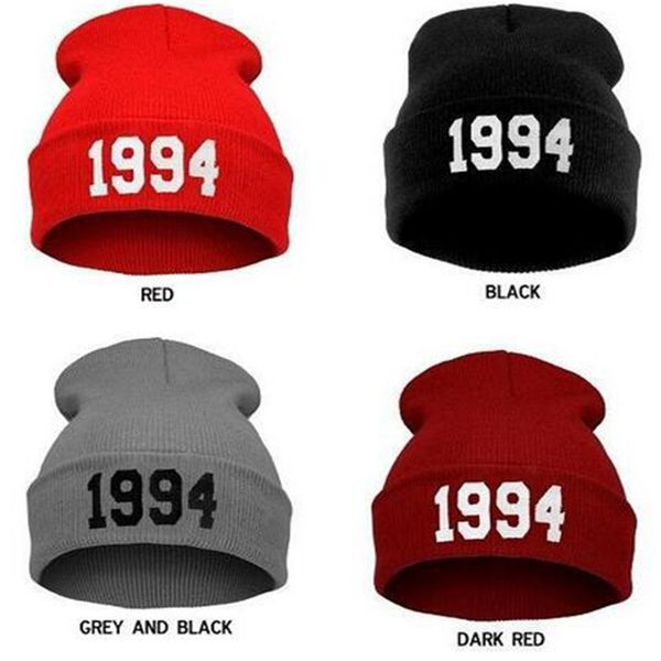 

knitted beanies for men 1994 hip hop street caps winter knit hat for men women justin bieber casual skullies hiphop sport hats dhl free, Blue;gray