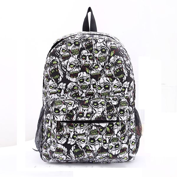 wholesale- 2016 hip-hop canvas zombie graffiti printing backpacks punk skull student school bags for teenagers men's travel bag for wom
wholesale- 2016 hip-hop canvas zombie graffiti printing backpacks punk skull student school bags for teenagers men's travel bag for wom