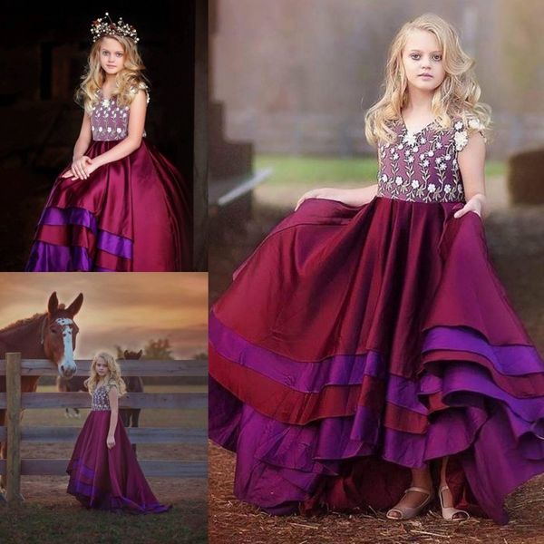 stunning arabic ruffle lace flower girl dresses ball gowns child pageant dress long train beautiful little kids communion party gowns, White;blue
stunning arabic ruffle lace flower girl dresses ball gowns child pageant dress long train beautiful little kids communion party gowns, White;blue