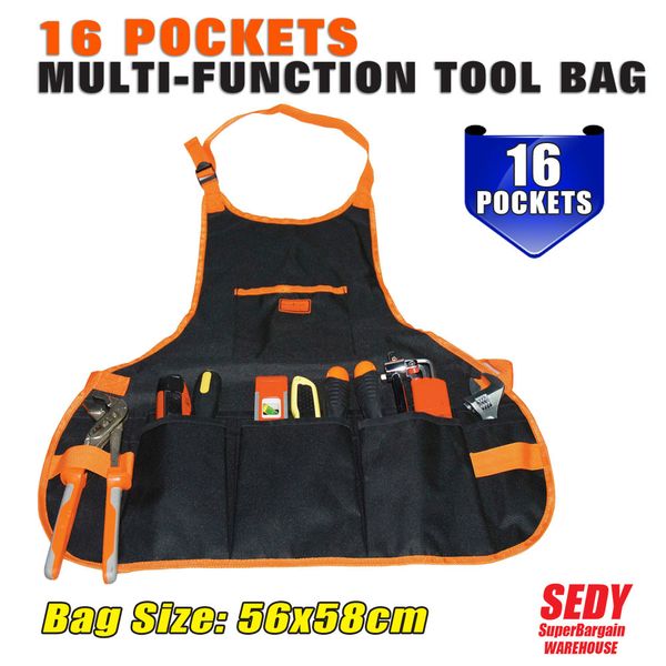 wholesale-90504 2016 new electrician 16 pocket pouch electrician tool bag multifunction carpenter contractor construction tool belt bag 
wholesale-90504 2016 new electrician 16 pocket pouch electrician tool bag multifunction carpenter contractor construction tool belt bag