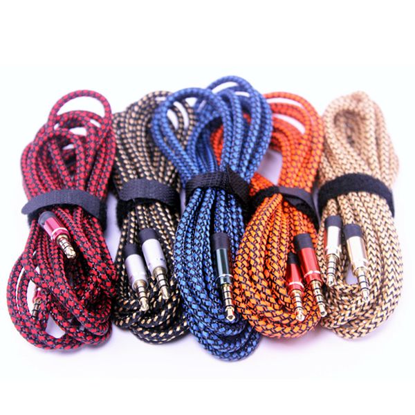 1 5m 5ft 3 5mm male to male aux exten ion auxiliary fabric audio cable for am ung iphone 4 5 6 mp3
1 5m 5ft 3 5mm male to male aux exten ion auxiliary fabric audio cable for am ung iphone 4 5 6 mp3