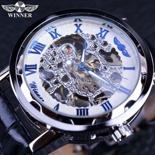 Winner Blue Hands Black Leather Strap Retro Classic Design Clock Mens Watches Top Brand Luxury Fashion Casual Designer Watch
Winner Blue Hands Black Leather Strap Retro Classic Design Clock Mens Watches Top Brand Luxury Fashion Casual Designer Watch