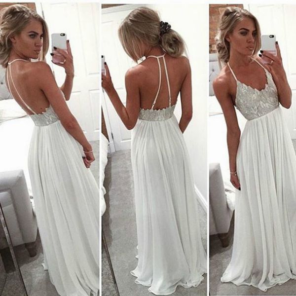 halter bohemia boho chiffion beads a line backless floor length sleeveless wedding dress ball gown simple vintage plus size wedding dresses, White
halter bohemia boho chiffion beads a line backless floor length sleeveless wedding dress ball gown simple vintage plus size wedding dresses, White