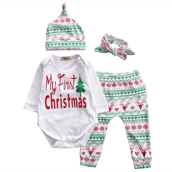wholesale- 3pcs/set !newborn baby girl clothes set xmas christmas baby kids girls boys long sleeve romper top+pant+hat headband clothes set, White
wholesale- 3pcs/set !newborn baby girl clothes set xmas christmas baby kids girls boys long sleeve romper top+pant+hat headband clothes set, White