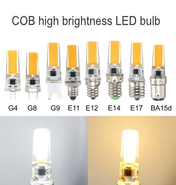 Пакет из 10, затемняемый G4 G8 G9 GY6.35 E11 E12 E14 E17 BA15D LED 5W Белый / Теплый 110V / 220V 2508 COB Светоди
Пакет из 10, затемняемый G4 G8 G9 GY6.35 E11 E12 E14 E17 BA15D LED 5W Белый / Теплый 110V / 220V 2508 COB Светоди