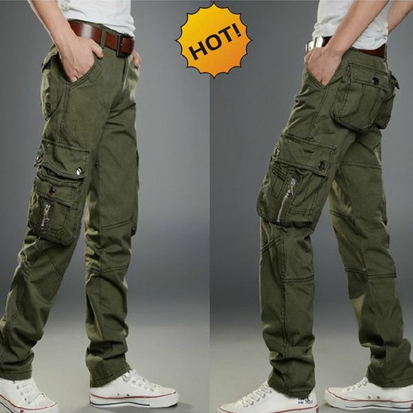 fashion 2017 outdoors casual baggy staight army tactical pants men combat cotton overalls military camo trousers plus size 38, Black
fashion 2017 outdoors casual baggy staight army tactical pants men combat cotton overalls military camo trousers plus size 38, Black