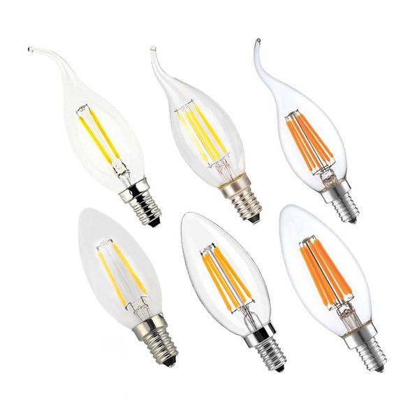 Светодиодная лампа для канделябров COB LED Лампа накаливания Flame Vintage Свеча для дома,
Светодиодная лампа для канделябров COB LED Лампа накаливания Flame Vintage Свеча для дома,