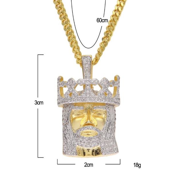 gold silver cubic zirconia jewelry jesus head pendant necklace yellow gold plated/stainless steel rope chain jewelry
gold silver cubic zirconia jewelry jesus head pendant necklace yellow gold plated/stainless steel rope chain jewelry
