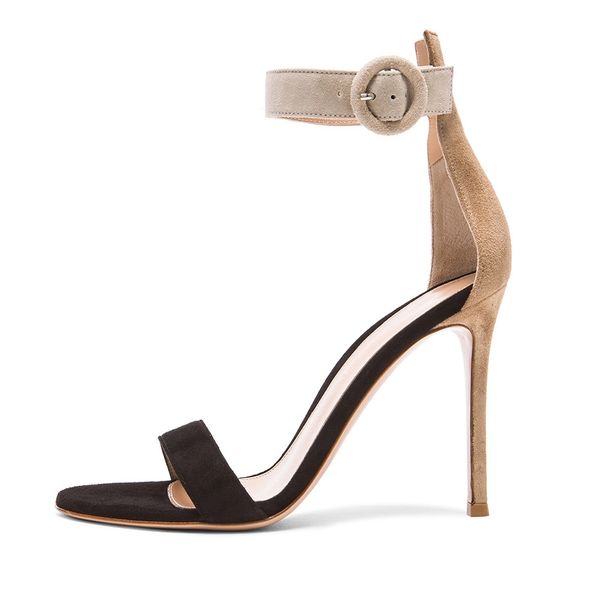 zandina ladies womens handmade fashion 10cm dianvito bossi metalltc ankle strap high heel leather sandals shoes two-tones, Black
zandina ladies womens handmade fashion 10cm dianvito bossi metalltc ankle strap high heel leather sandals shoes two-tones, Black