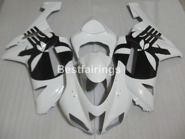 bodywork plastic fairing kit for kawasaki ninja zx6r 2007 2008 white black motorcycle fairings set zx6r 07 08 ma06
bodywork plastic fairing kit for kawasaki ninja zx6r 2007 2008 white black motorcycle fairings set zx6r 07 08 ma06