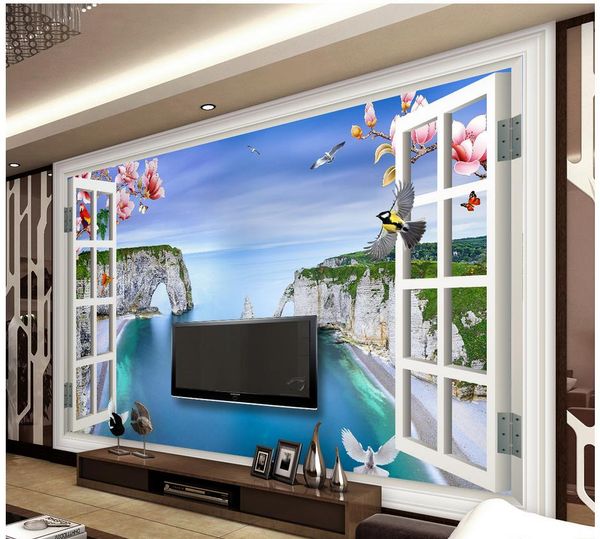 custom any size outside the sea landscape magnolia flower tv wall background wall
custom any size outside the sea landscape magnolia flower tv wall background wall