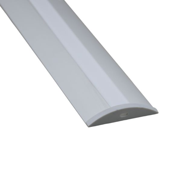 10 X 1m Sets/lot Al6063 Flat Type Led Channel Strip Fixture And Led Mounting Profile For Cabinet Or Kitchen Led Lamps