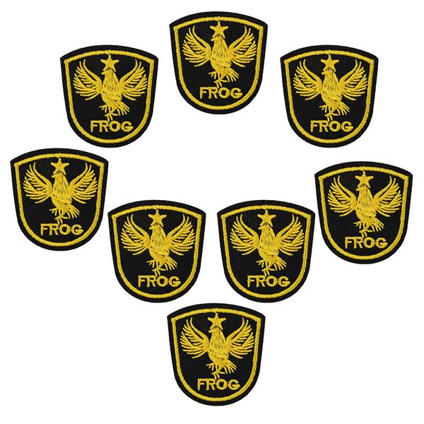 frog badge patches for clothing iron embroidered diy patch applique iron sew on style patches sewing accessories for clothes bag, Black
frog badge patches for clothing iron embroidered diy patch applique iron sew on style patches sewing accessories for clothes bag, Black