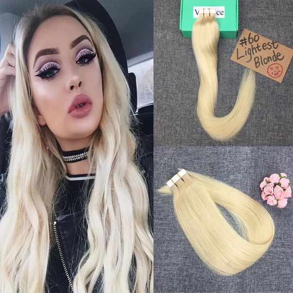 tape in hair extension silky straight 100% remy human hair pu skin weft #60 platinum blonde 16-20inch, Black
tape in hair extension silky straight 100% remy human hair pu skin weft #60 platinum blonde 16-20inch, Black