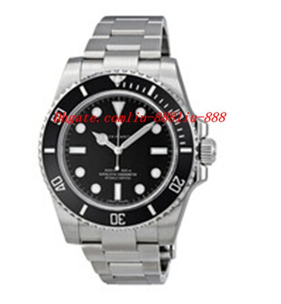 luxury wristwatch new 114060 sapphire ceramic bezel black stainless steel bracelet automatic sport men's wrist watches, Slivery;brown
luxury wristwatch new 114060 sapphire ceramic bezel black stainless steel bracelet automatic sport men's wrist watches, Slivery;brown