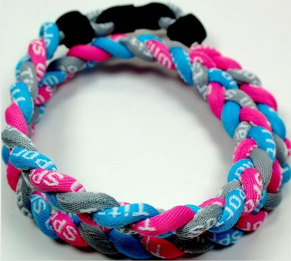 promotion baseball sports titanium 3 rope braided rose blue grey ge necklace rt064, Golden;silver
promotion baseball sports titanium 3 rope braided rose blue grey ge necklace rt064, Golden;silver