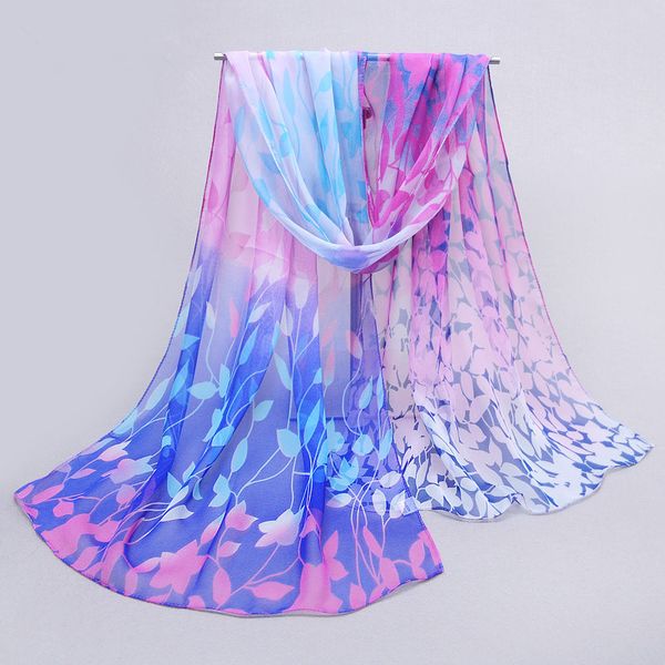 wholesale-bufanda from india new 2015 fashion design long shawl scarves leaf printed cape silk chiffon tippet muffler hijab headscarf, Blue;gray
wholesale-bufanda from india new 2015 fashion design long shawl scarves leaf printed cape silk chiffon tippet muffler hijab headscarf, Blue;gray