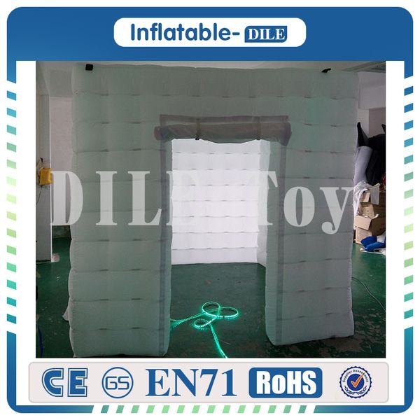 New Style Factory Price Led Wedding Party Inflatable P Booth /inflatable P Booth Tent For Sale