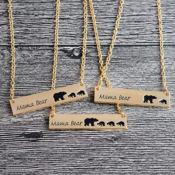 brand new creative letterheading mama bear bear pendant necklace good friends family series wfn396 (with chain) mix order 20 pieces a lot, Silver
brand new creative letterheading mama bear bear pendant necklace good friends family series wfn396 (with chain) mix order 20 pieces a lot, Silver