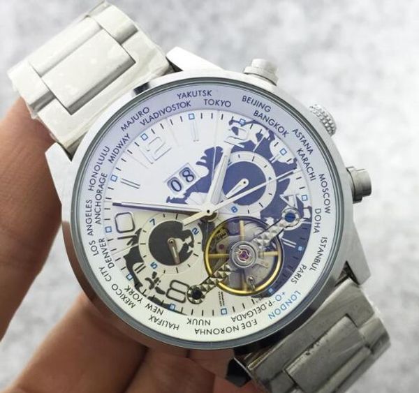 New Natural leather Wrist Watch Men high quality Male Famous Clock Automatic Menchanical Watches Calendar Date Tourbillon Watch Classic
New Natural leather Wrist Watch Men high quality Male Famous Clock Automatic Menchanical Watches Calendar Date Tourbillon Watch Classic