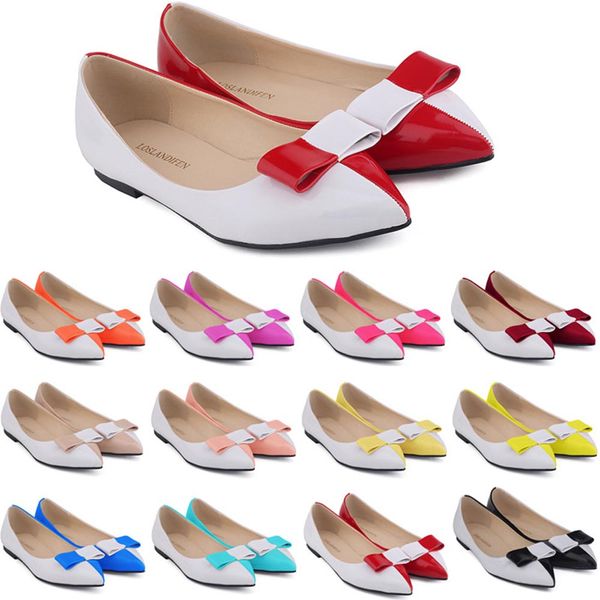 zapatos de mujer ladies womens faux leather patent flats dolly ballet shoes bow us size flat shoes women 4-11 d0068, Black
zapatos de mujer ladies womens faux leather patent flats dolly ballet shoes bow us size flat shoes women 4-11 d0068, Black