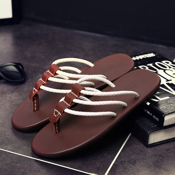 summer men flats slippers fashion three bar cool shoes men's flip flops beach shoes leisure slippers male footwear, Black
summer men flats slippers fashion three bar cool shoes men's flip flops beach shoes leisure slippers male footwear, Black
