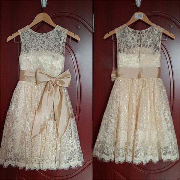 new flower girl dresses with sashes lace wedding party pageant communion dress for little girls kids/children dress, White;blue
new flower girl dresses with sashes lace wedding party pageant communion dress for little girls kids/children dress, White;blue