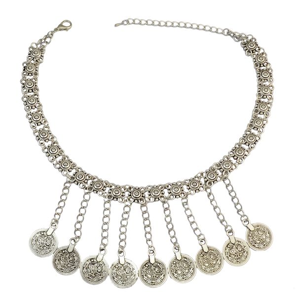 idealway 4 style bohemian vintage style choker silver plated carving metal flower coin tassels necklace for women jewerly, Golden;silver
idealway 4 style bohemian vintage style choker silver plated carving metal flower coin tassels necklace for women jewerly, Golden;silver