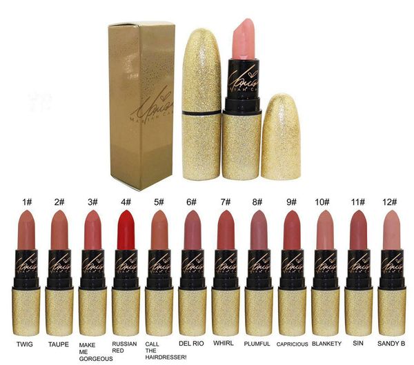 2017 новые RIAH CAREY матовая помада красоты помада коллекция 12 английское название цве
2017 новые RIAH CAREY матовая помада красоты помада коллекция 12 английское название цве